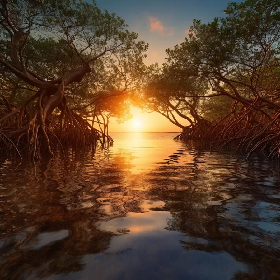 Les Mangroves : Des Remparts Naturels Contre le Réchauffement Climatique